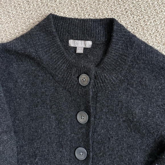 J. Crew Relaxed milano-stitch cardigan - Picture 3 of 4